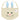 EASTER BUNNY HESSIAN BASKET BLUE 1PC